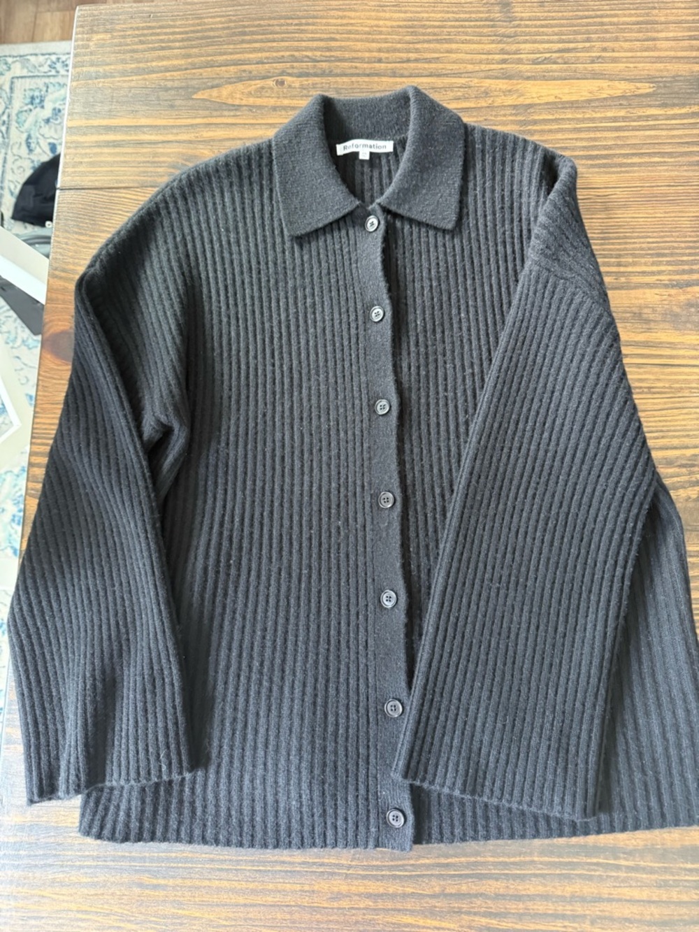 Reformation Fantino Cashmere Cardigan